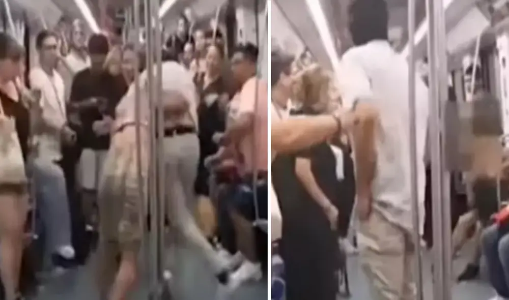 Joven peruano agrede a mujer trans en Barcelona. Foto: composición LR/captura de Exitosa Joven peruano agrede a mujer trans en Barcelona. Foto: composición LR/captura de Exitosa