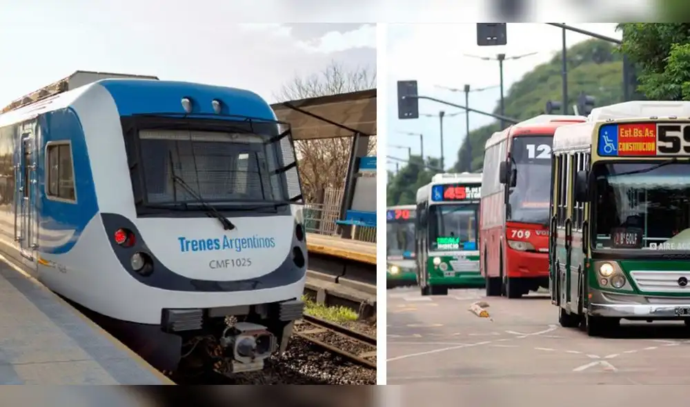 Tanto el transporte de colectivos como el servicio de trenes habían programado paros en junio. Foto: Página 12/ Radio 3 Cadena Patagonia