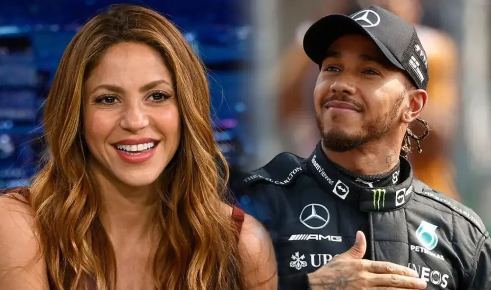 Shakira y Lewis Hamilton viajarán por vacaciones en agosto, adelantó el periodista Jordi Martin. Foto: composición LR/La Vanguardia/El Mundo
