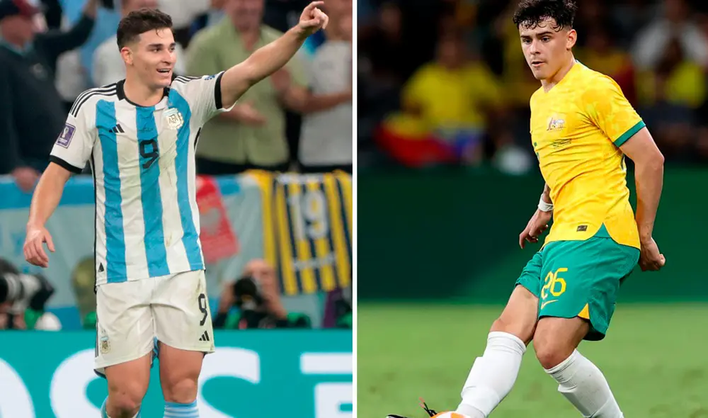 Argentina y Australia se enfrentaron en octavos de final del Mundial Qatar 2022. Foto: composición EFE/Socceroos
