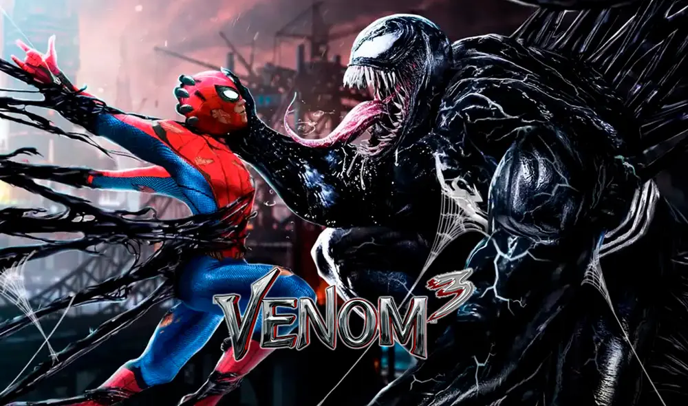 La ardua lucha entre Venom y Spider-Man podría llegar a la pantalla grande en 2024. Foto: composición LR/Isscreation