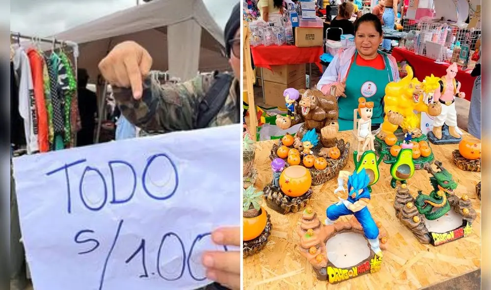 Mercado de Pulgas de Breña ofrece gran variedad de productos a precios módicos. Foto: captura DiloNomás / Facebook Mercado de Pulgas