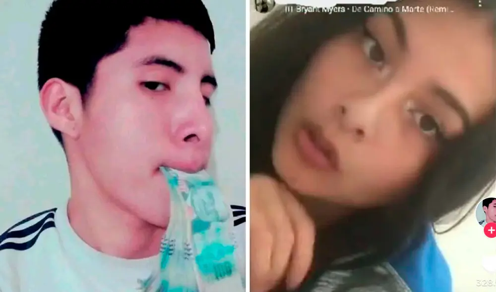 El peruanos se volvió viral por su singular audio en la plataforma de origen chino TikTok. Foto: composición LR/Luis Enrique/TikTok