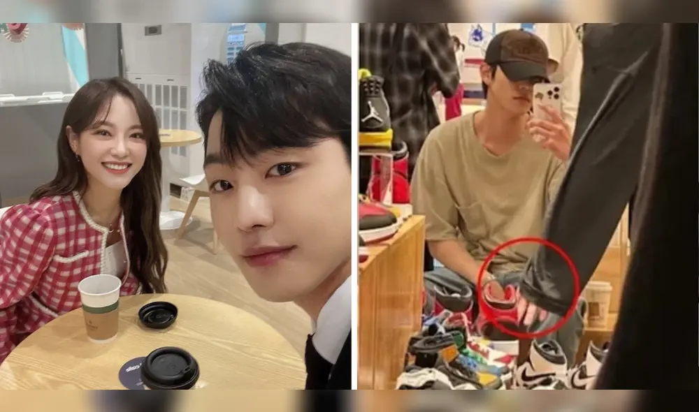 Los actores fueron vinculos debido a las pruebas de unas fans, sin embargo, pronto estas pruebas fueron desmentidas. Foto: Instagram/Naver Los actores fueron vinculos debido a las pruebas de unas fans, sin embargo, pronto estas pruebas fueron desmentidas. Foto: Instagram/Naver