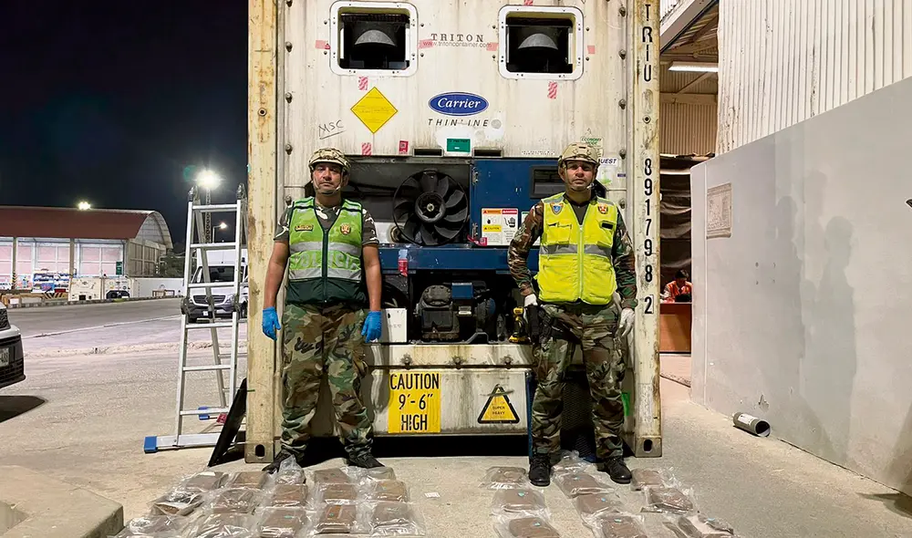 Contenedores. Las mafias están ‘preñando’ contenedores con droga, advirtieron las autoridades portuarias y de la Dirandro. Foto: difusión