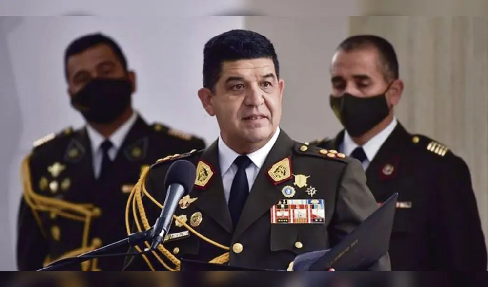 Manuel Gómez de la Torre. Comandante general de las FF. AA. Foto: difusión