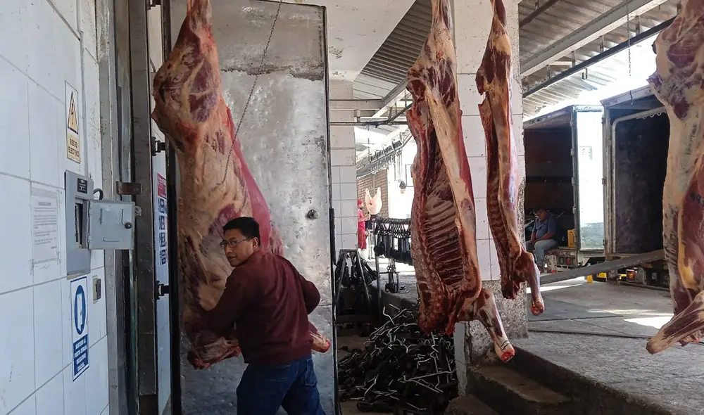 Aquí se beneficia el ganado vacuno. Foto: Elmer Mamani