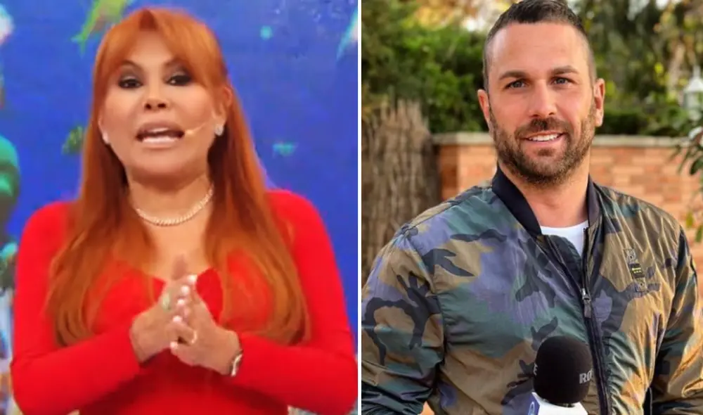 Magaly Medina tildó de mentiroso al periodista español por hablar de una supuesta propuesta de trabajo. Foto: composición LR/ATV/Instagram/Jordi Martín - Video: ATV