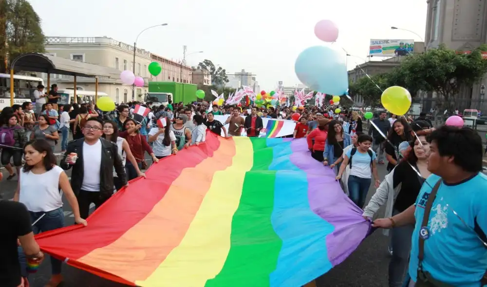 Conoce la ruta que seguirá la Marcha del Orgullo LGBTI en Lima. Foto: Andina