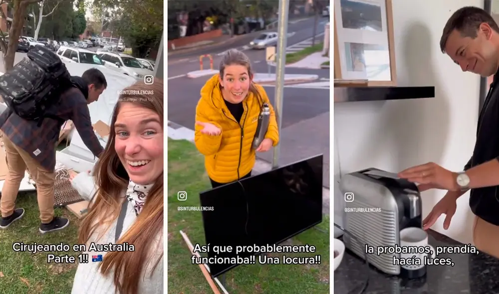 Miles de cibernautas les increparon por no llevarse más cosas. Foto: composición LR/captura/@SinTurbulencias/TikTok Miles de cibernautas les increparon por no llevarse más cosas. Foto: composición LR/captura/@SinTurbulencias/TikTok