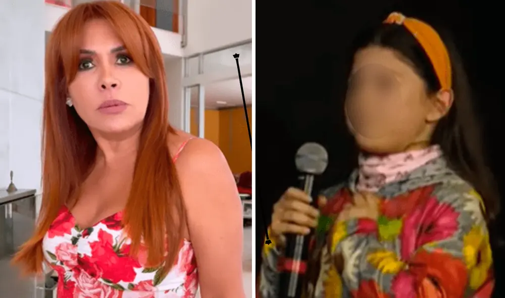 Magaly Medina fue sorprendida con la pregunta de una niña en la FIL 2019. Foto: composición LR/captura/ATV/Magaly Medina/Instagram