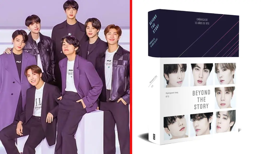 El grupo de k-pop BTS lanza un libro oficial en su décimo aniversario. "Beyond the story" estará disponible en español en Perú, México, España y más países. Foto: composición LR/Hybe