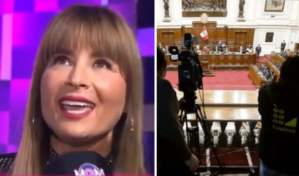 Olenka Zimmermann tendría pensado incursionar en un partido politíco. Foto: composición LR/América TV/Antonio Melgarejo/La República - Video: América TV