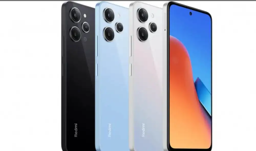 Este Redmi 12 tiene triple cámara trasera. Foto: Xiaomi