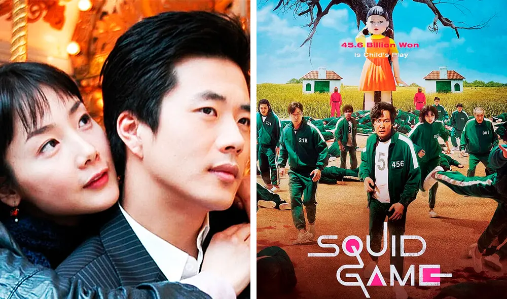 Los k-dramas "Escalera al cielo" y "El juego del calamar" marcaron a distintas generaciones. Foto: composición LR/SBS/Netflix