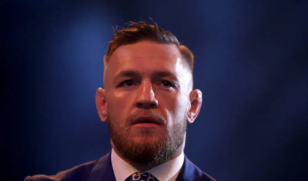 Conor McGregor participó en el cuarto juego de la final de la NBA 2023 con un show en el medio tiempo. Foto: AFP