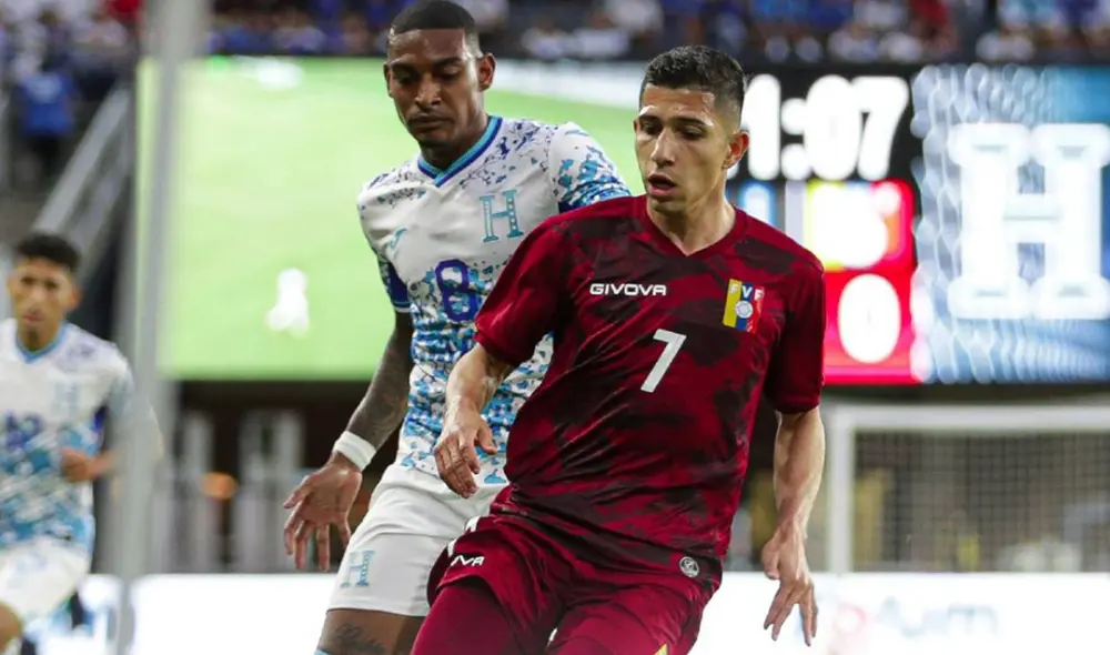 Venezuela se enfrentó contra Honduras en Estados Unidos. Foto: selección de Honduras Venezuela se enfrentó contra Honduras en Estados Unidos. Foto: selección de Honduras