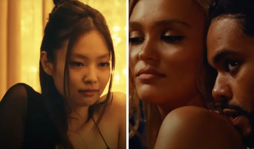 Estrenada el 4 de junio, "The idol" marca el debut de Jennie de BLACKPINK como actriz. Serie estadounidense es protagonizada por The Weeknd y Lily-Rose Depp. Foto: composición LR/HBO