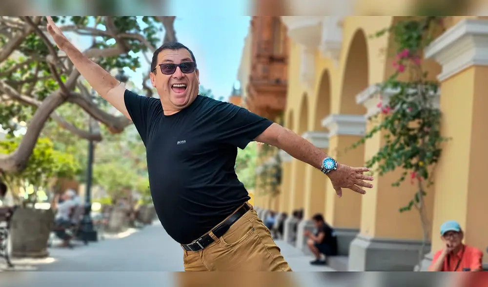 Gato Bazán nuevamente animará un espectáculo con Armonía 10. Foto: Facebook 'Gato' Bazán