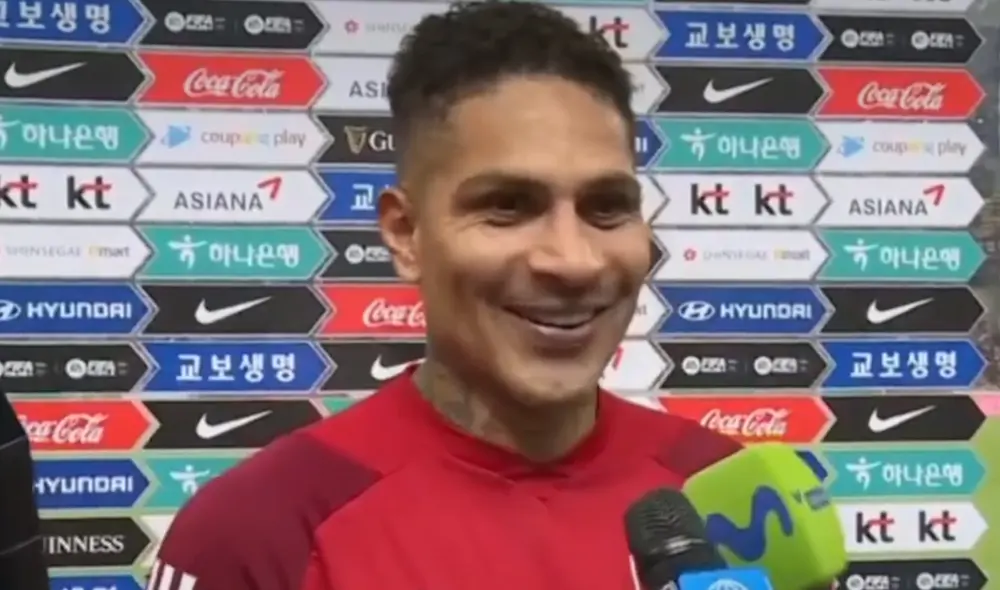 Paolo Guerrero volvió a la selección peruana después de casi dos años. Foto: captura Movistar Deportes