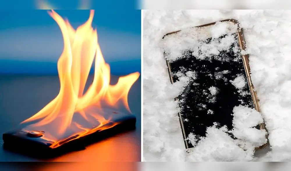 El calor y frío extremo es dañino para tu celular. Foto: El Androide Libre/Foro Movistar