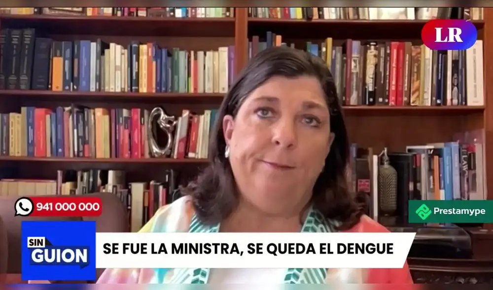Rosa María Palacios habló acerca de la gestión de Rosa Gutiérrez. Foto: captura de LR+ - Video: LR+