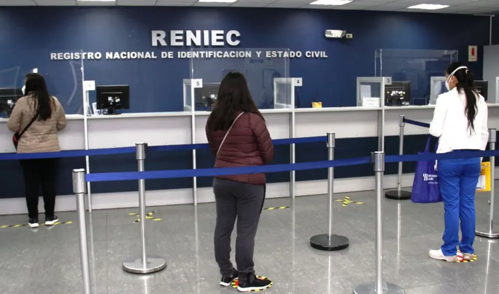 Reniec brinda distintos servicios a los ciudadanos. Foto: Reniec Reniec brinda distintos servicios a los ciudadanos. Foto: Reniec