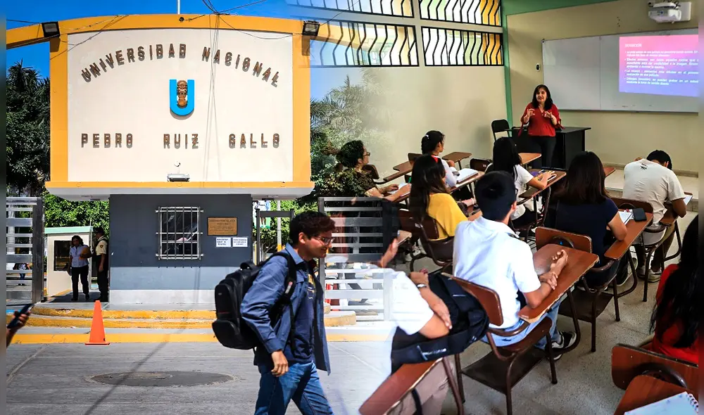 El vicerrector académico señaló que el examen de admisión de la UNPRG beneficiará a jóvenes de diferentes regiones. Foto: composición LR Gerson Cardoso/ Clinton Medina/La República - Video: Clinton Medina