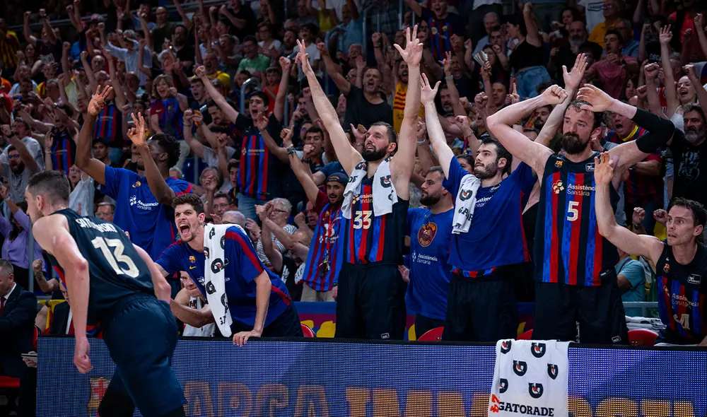 Barca Basket logró la victoria en el Palau Blaugrana y lidera 1-0 las finales ante el Real Madrid Barca Basket logró la victoria en el Palau Blaugrana y lidera 1-0 las finales ante el Real Madrid