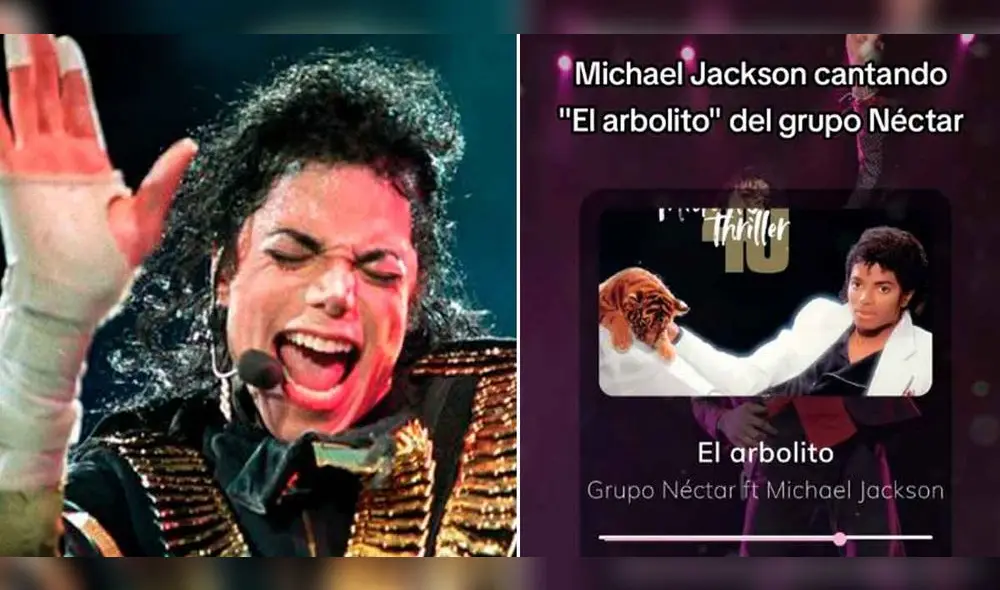 Video de Michael Jackson obtuvo miles de reacciones en TikTok. Foto: composición LR/ Andina/ TikTok /@jorgidice Video de Michael Jackson obtuvo miles de reacciones en TikTok. Foto: composición LR/ Andina/ TikTok /@jorgidice