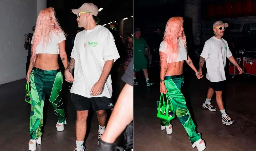 La noticia de la confirmación de la relación entre Karol G y Feid ha sido recibida con gran alegría. Foto: difusión/Composición: La República