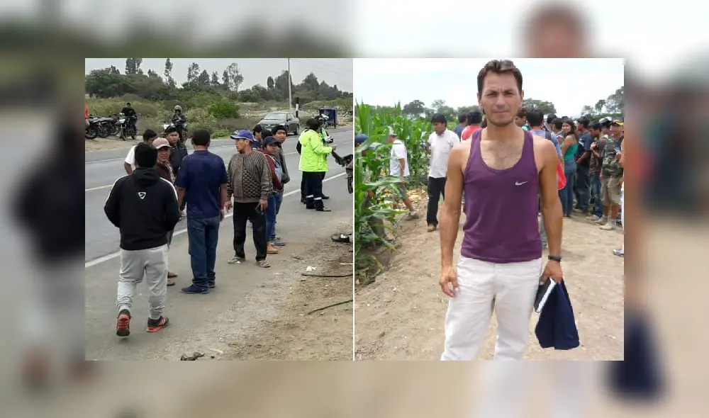 Accidente se produjo en la carretera de Chota a Chiclayo. Foto: Composición La República Accidente se produjo en la carretera de Chota a Chiclayo. Foto: Composición La República