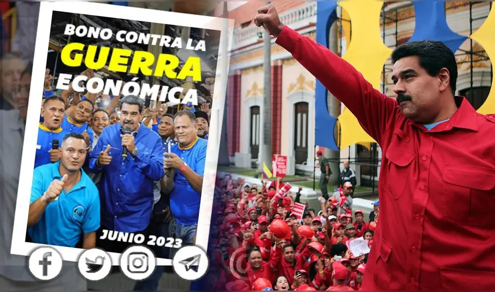 Inicia pago del Bono de Guerra para jubilados a través del Sistema Patria. Foto: composición LR/Twitter/AFP