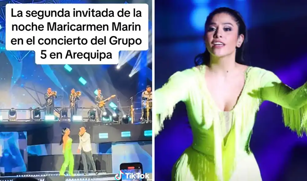 Eva Ayllón también estuvo presente en el concierto del Grupo 5 en Arequipa. Foto: composición LR/captura/Revista Q Planes/Milagros Corrales/La República - Video: Revista Q Planes/TikTok/Milagros Corrales/La República Eva Ayllón también estuvo presente en el concierto del Grupo 5 en Arequipa. Foto: composición LR/captura/Revista Q Planes/Milagros Corrales/La República - Video: Revista Q Planes/TikTok/Milagros Corrales/La República