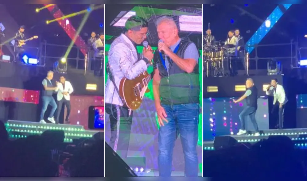 Raúl Romero sorprendió con cumbia al público del Grupo 5. Foto: composición LR/Milagros Corrales/La República