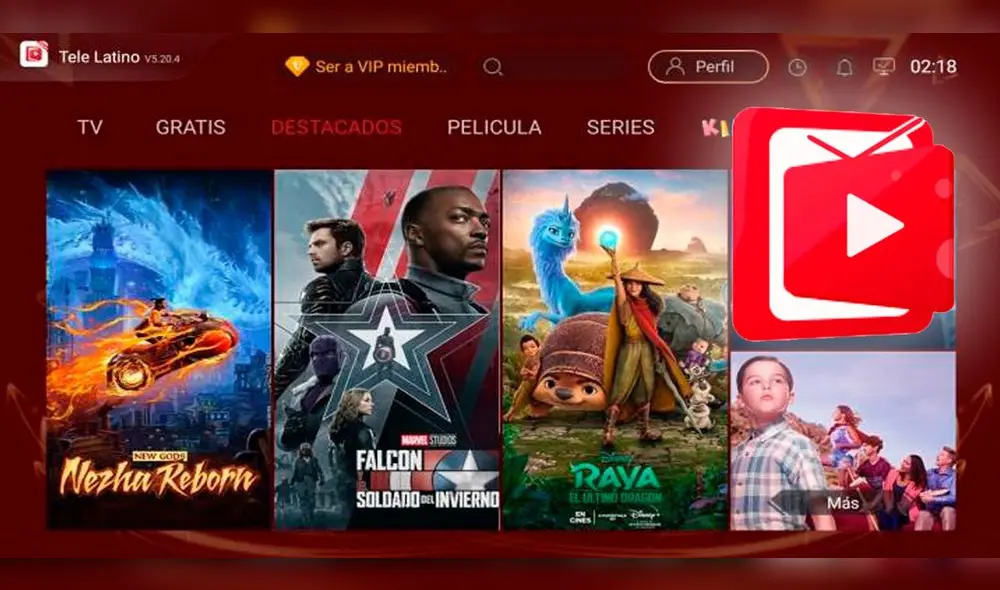 Tele Latino es una app de streaming pirata igual que Magis TV. Foto: 1000 Tips informáticos