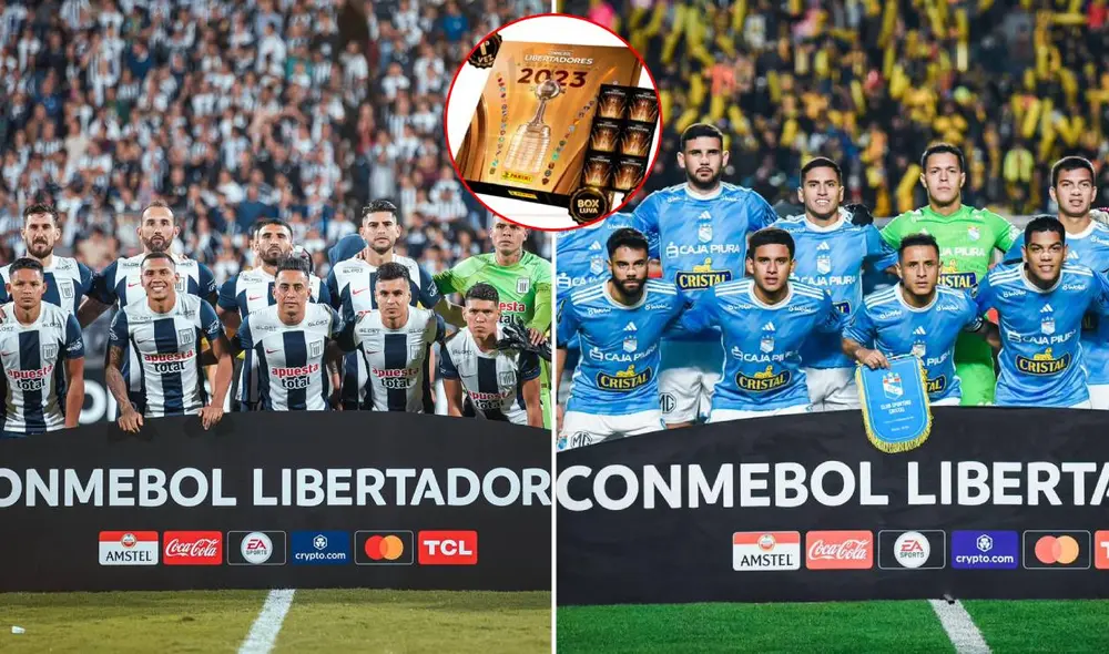 La presente edición de la Copa Libertadores contará con su primer álbum Panini. Foto: composición LR/Alianza Lima/Sporting Cristal
