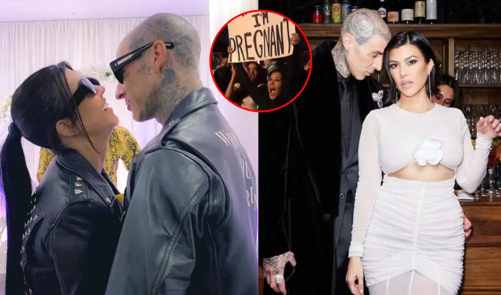 Kourtney Kardashian espera su cuarto embarazo a los 44 años. Foto composición LR/Instagram - Video: Instagram