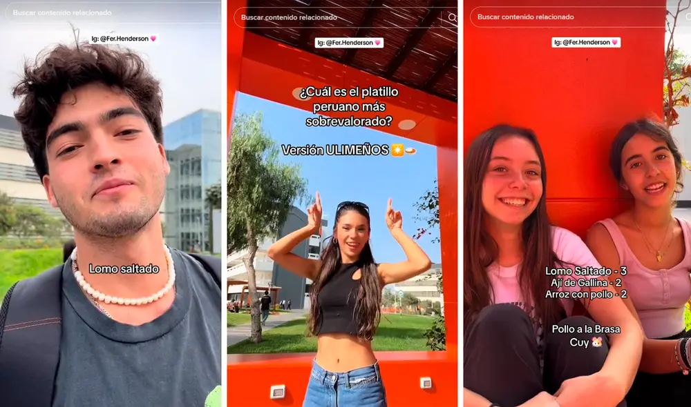 El video cuenta con más de 263.000 reproducciones en TikTok. Foto: composición LR/TikTok/@fer.henderson El video cuenta con más de 263.000 reproducciones en TikTok. Foto: composición LR/TikTok/@fer.henderson