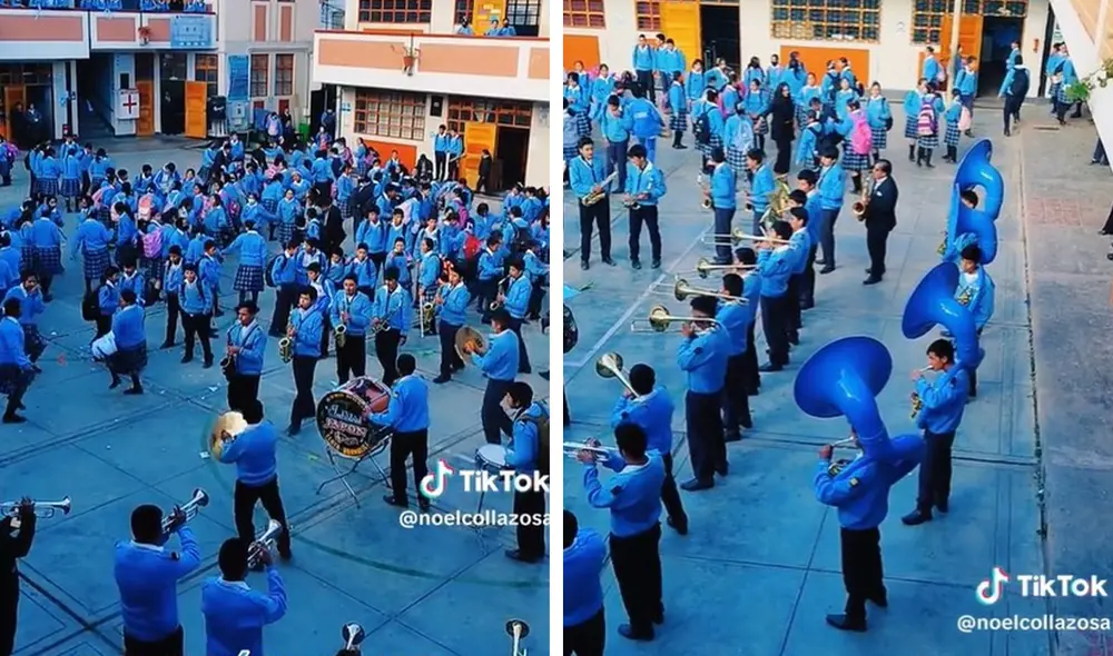 Diversos comentarios señalan el accionar de los alumnos. Foto: composición LR/Captura TikTok noelcollazosa Diversos comentarios señalan el accionar de los alumnos. Foto: composición LR/Captura TikTok noelcollazosa