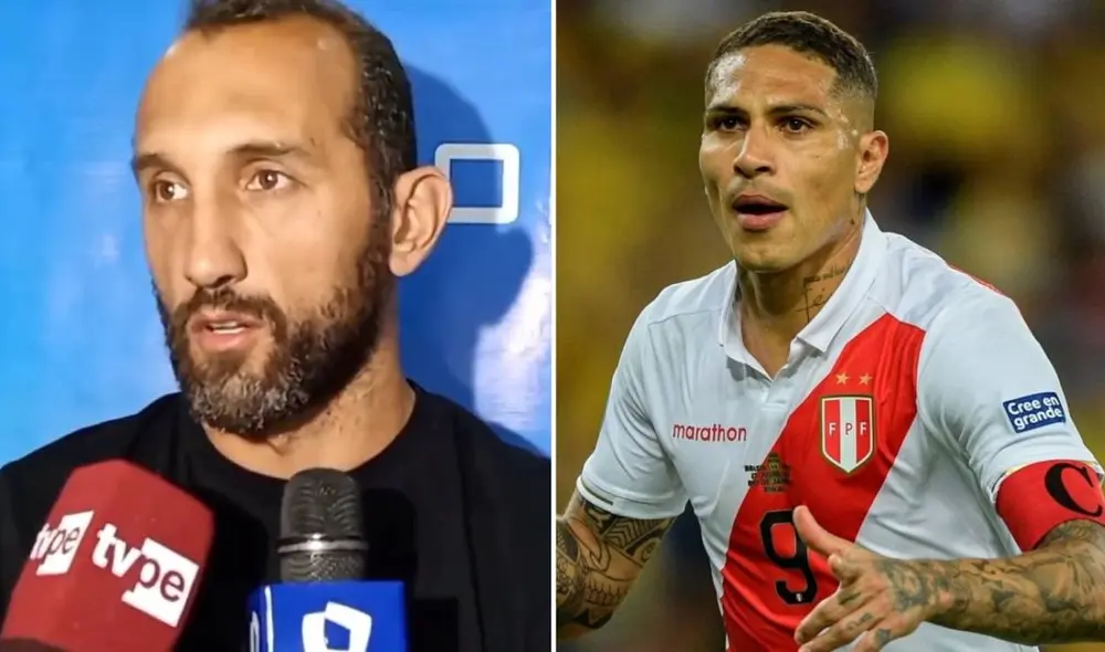 Paolo Guerrero brindó una asistencia en el amistoso de Perú ante Corea del Sur. Foto: composición LR/EFE