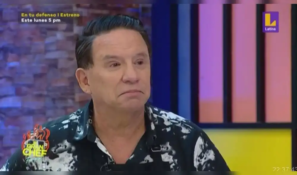 Ricardo Rondón derrama algunas lágrimas tras emotivo mensaje de su hijo por el Día del Padre. Foto: Latina Ricardo Rondón derrama algunas lágrimas tras emotivo mensaje de su hijo por el Día del Padre. Foto: Latina