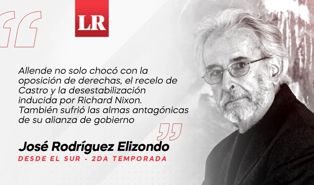 "Allende no solo chocó con la oposición de derechas, el recelo de Castro y la desestabilización inducida por Richard Nixon. También sufrió las almas antagónicas de su alianza de gobierno". Foto: Composición de Jazmín Ceras / La República