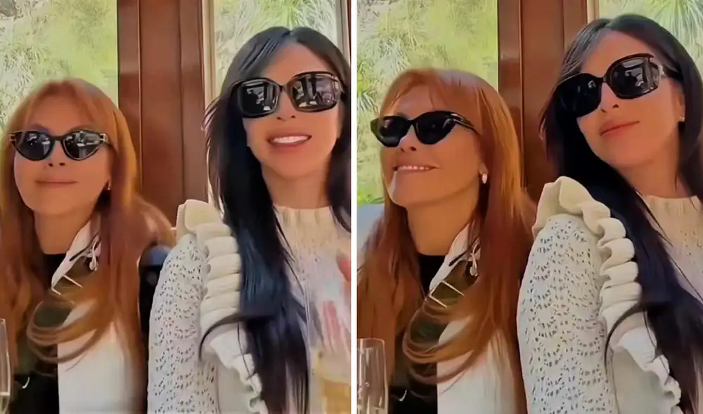 Magaly Medina viajó junto a Sheyla Rojas a Cusco. Foto: composición LR/ captura TikTok/Team Magaly Medina Magaly Medina viajó junto a Sheyla Rojas a Cusco. Foto: composición LR/ captura TikTok/Team Magaly Medina
