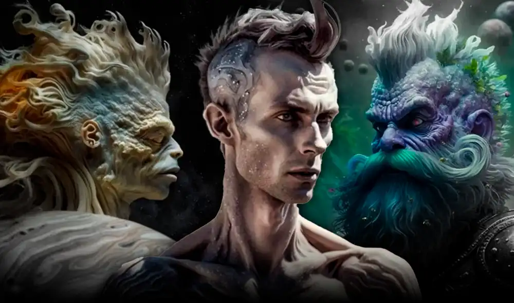 Así se verían los extraterrestres según la IA. Foto: composición LR/Muy Interesante Así se verían los extraterrestres según la IA. Foto: composición LR/Muy Interesante