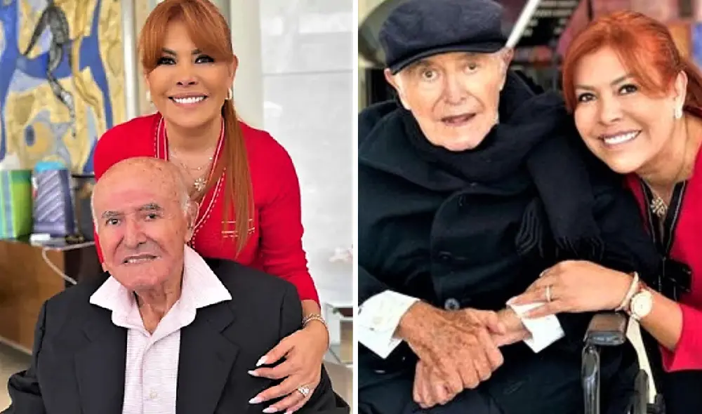 El padre de Magaly Medina fue un destacado oficial de la Policía Nacional del Perú (PNP). Foto: composición LR/ Instagram/Magaly Medina