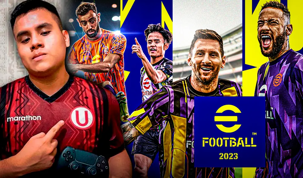 Nicanor Estrada habla de su experiencia compitiendo en los torneos de Juega PES. Foto: composición de Gerson Cardoso/ @NicanorEstrada/Facebook/ EFootball