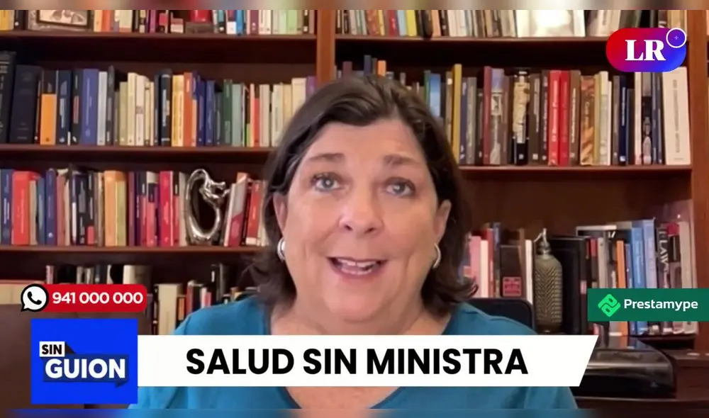 Rosa María Palacios se pronunció sobre la situación sanitaria del país. Foto/Video: LR+