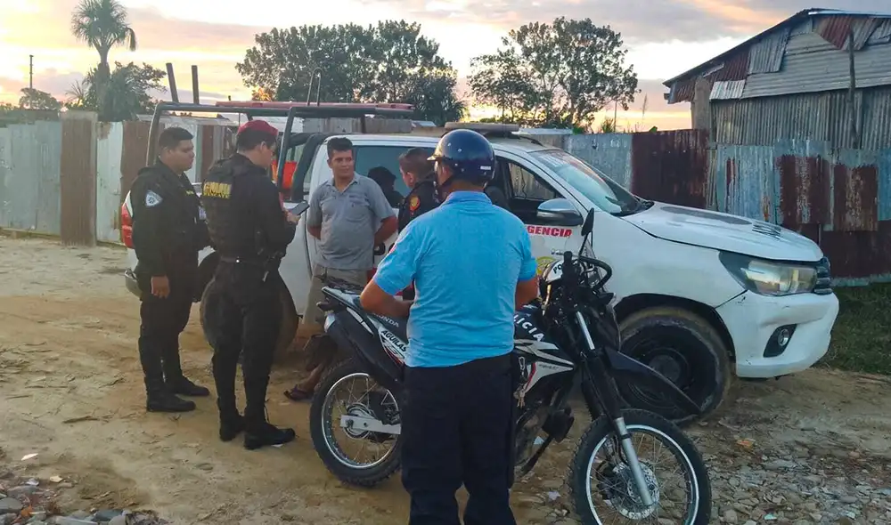 Dueño de predio quedó en calidad de detenido. Foto: Loreto Iquitos Noticias