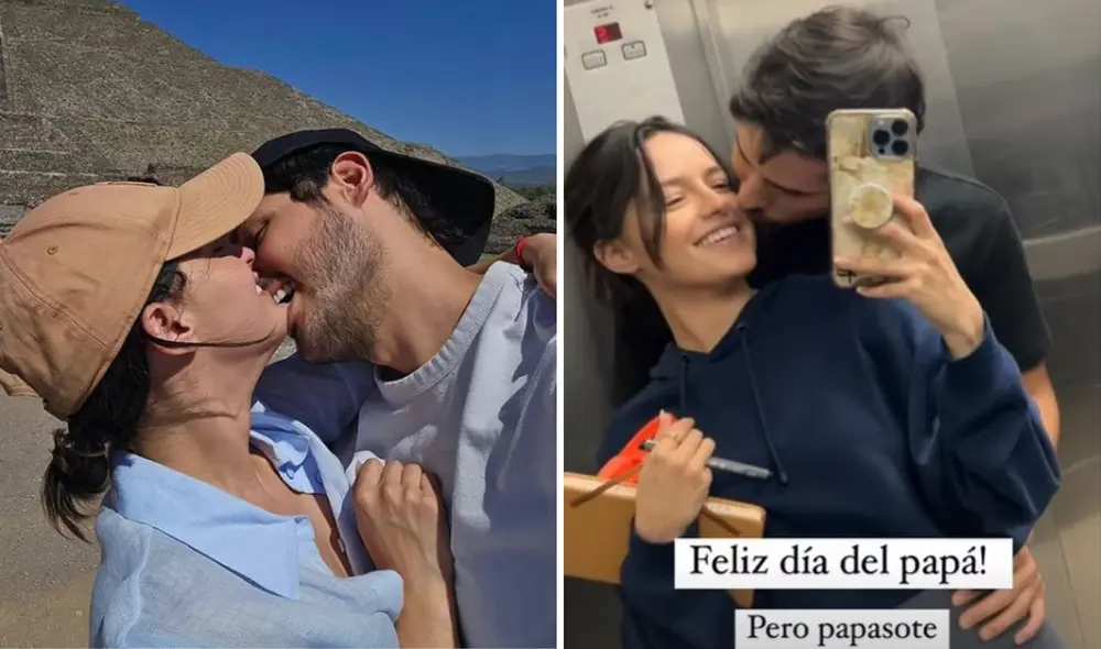 Andrés Vilchez compartió románticos momentos con su novia en México. Foto: composición LR/Andréz Vilchez/Alicia Jaziz/Instagram